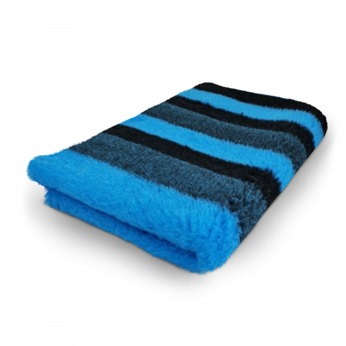 Vet Bed - Blau - Streifen