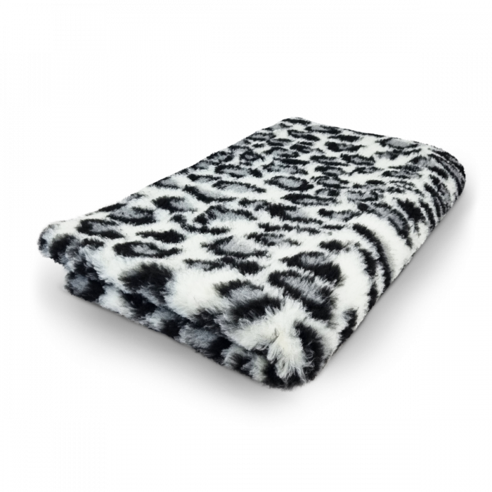 Vet Bed - Grau - Leopard