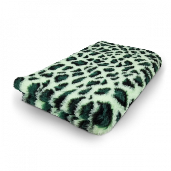 Vet Bed - Grün - Leopard