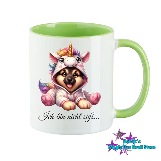 Tasse - Welpe - Ich bin nicht Süß