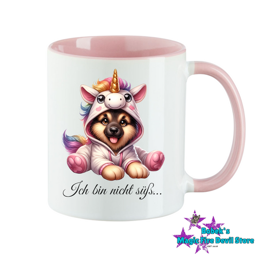 Tasse - Welpe - Ich bin nicht Süß