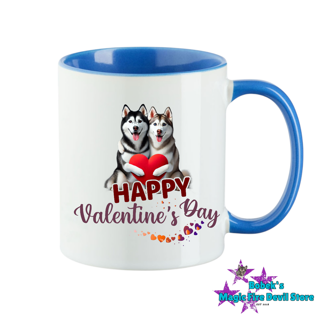 Tasse - Husky - Happy Valentine´s Day