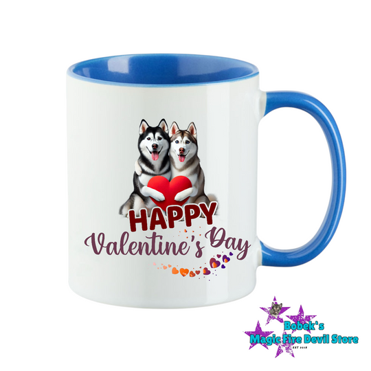 Tasse - Husky - Happy Valentine´s Day