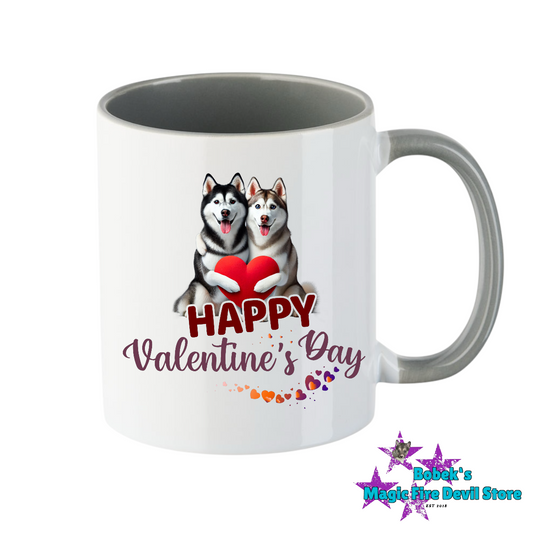 Tasse - Husky - Happy Valentine´s Day