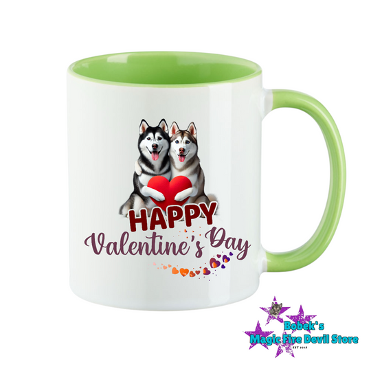 Tasse - Husky - Happy Valentine´s Day