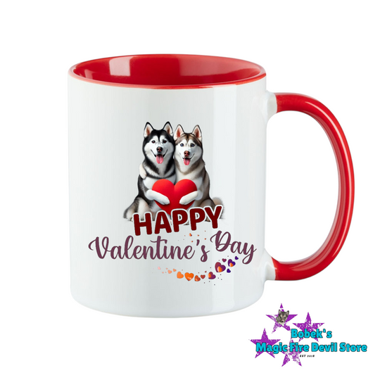 Tasse - Husky - Happy Valentine´s Day