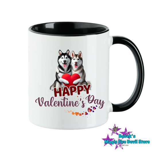 Tasse - Husky - Happy Valentine´s Day