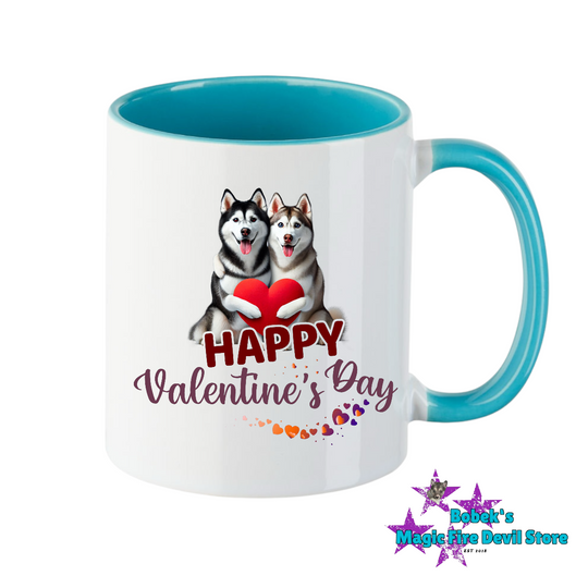 Tasse - Husky - Happy Valentine´s Day
