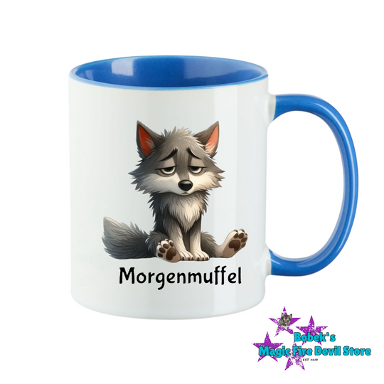 Tasse - Wolf - Morgenmuffel