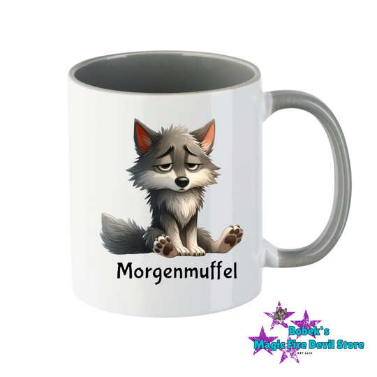 Tasse - Wolf - Morgenmuffel