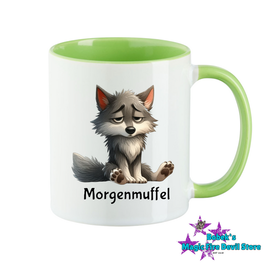 Tasse - Wolf - Morgenmuffel