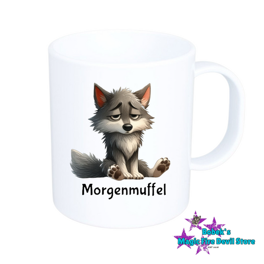 Tasse - Wolf - Morgenmuffel