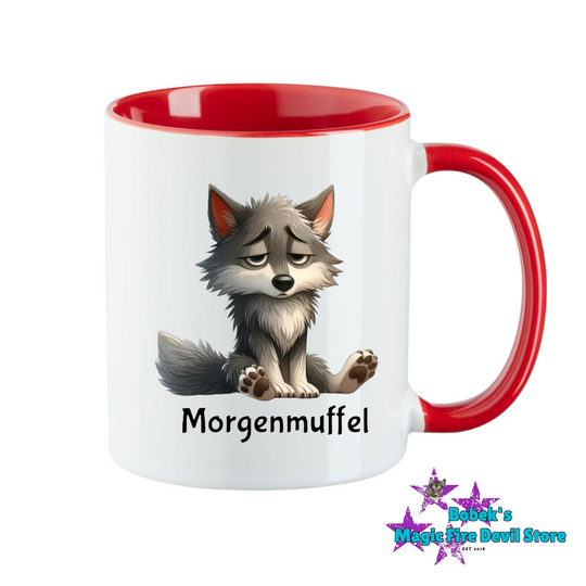 Tasse - Wolf - Morgenmuffel