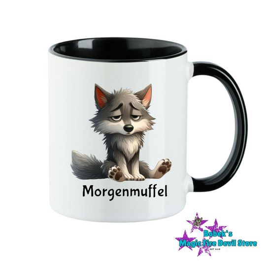 Tasse - Wolf - Morgenmuffel